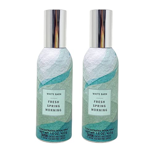 Bath & Body Works Fresh Spring Morning 2 Pack Concentrated Room Spray - 1.5 oz / 42.4 g each