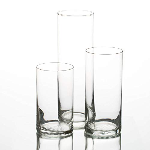 Eastland® Cylinder Pillar Candle Vases Set of 36