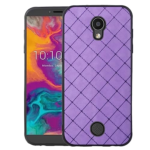 ELISORLI Compatible with Coolpad Legacy S/SR case Rugged Thin Slim Cell Accessories Anti-Slip Fit Rubber TPU Mobile Phone Protection Full Body Soft Cover for Cool Pad CP3648 3648A CP3320AS2 Purple