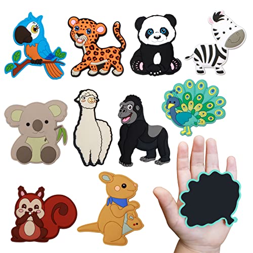 Fridge Magnet for Toddlers 1-3, Full Back Magnetic Rubber Cute Animals Refrigerator Magnets for Kids Magnets for Fridge Toddler Magnets for Refrigerator Baby Educational Learning Toy Children Gift