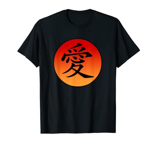 Love Written in Traditional Chinese Kanji Character T-Shirt