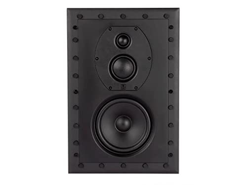 Monolith THX-275IW THX Certified Select 3-Way in-Wall Speaker, 25mm Silk Dome Tweeter, Easy Install, for Home Theater