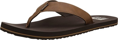 Reef Men's Sandals Twinpin, Brown, 10