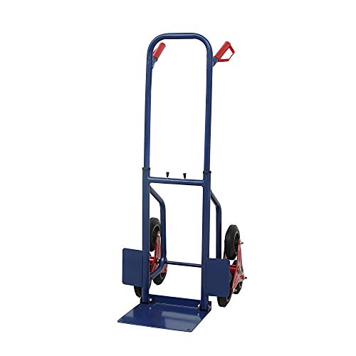 Teeker 440lbs Appliance Hand Truck,Heavy Duty Appliance Dolly Stair Climbing Moving Dolly Hand Truck Warehouse Appliance Cart Blue