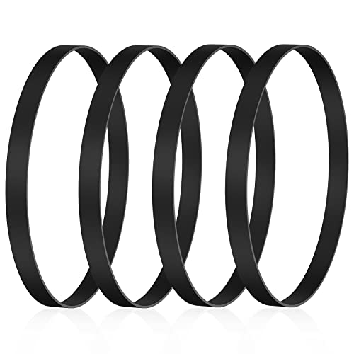 Vacuum Belts for Hoover Windtunnel T-Series 562289001 AH20065 Replacement Vacuum Cleaner Flat Belt for Hoover UH70200 UH70130 UH70205 UH70210 UH71214 UH72600 UH70900 UH70905, 4-Pack