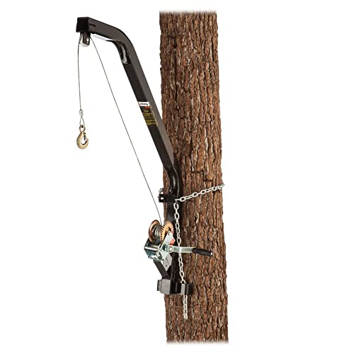 Viking Solutions Kwik Hoist - Rugged Durable Lightweight Foldable Easy to Use Hanging Game Hoist with Chain