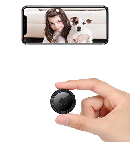 Zeson Mini Spy Camera Hidden Camera Video,Wireless WiFi Camera, Night Vision Motion Detection, 1080P Home Security Camera Nanny Cam Pet Camera Baby Camera