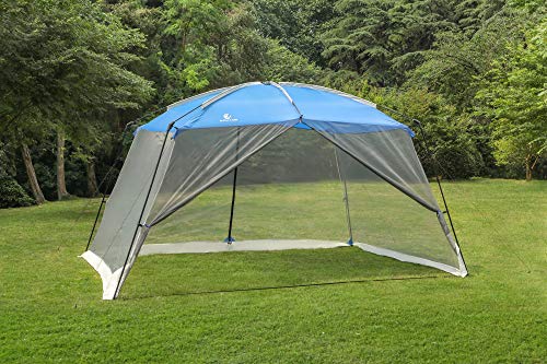 ALPHA CAMP Screen House Tent Easy Setup Canopy - 13'X9', Blue