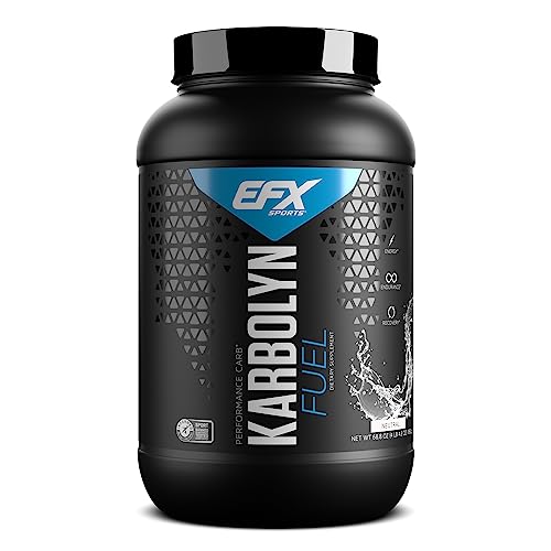 EFX Sports Karbolyn Fuel | Fast-Absorbing Carbohydrate Powder | Carb Load, Sustained Energy, Quick Recovery | Stimulant Free | 37 Servings (Neutral)