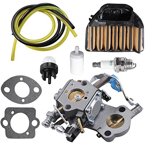 Zreneyfex WTA-29 Carburetor Replacement for Husqvarna 455 455E Rancher 460 461 Gas Chainsaw with Air Filter Fuel Line Spark Plug
