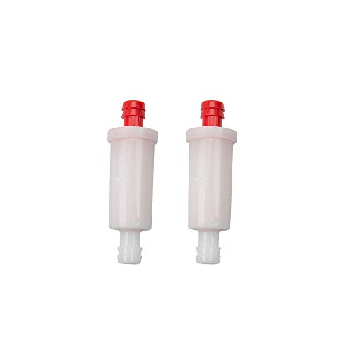 2-pack Polaris OEM Inline Fuel Filter, Fits All 1/4" Id Fuel Lines, Polaris P/n 2530009