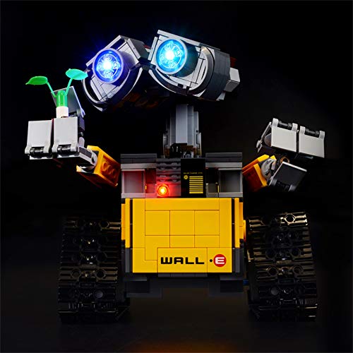 BRIKSMAX Led Lighting Kit for Ideas Wall-E - Compatible with Lego 21303 Building Blocks Model- Not Include The Lego Set