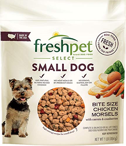 Freshpet Select Tender Chicken Recipe For Small Dogs, 1 Lb (Pack of 6)