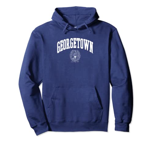 Georgetown Hoyas Crest Navy Officially Licensed Pullover Hoodie