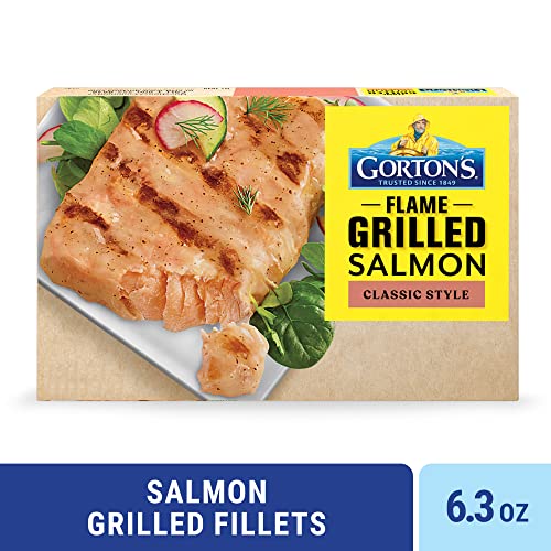 Gorton's, Classic Grilled Salmon, 6.3 oz (Frozen)