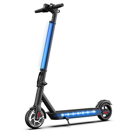 Hiboy S2 Lite Electric Scooter - 6.5" Solid Tires - Up to 10.6 Miles Long-Range & 13 MPH Portable Folding Commuting Scooter for Teens/Adults (Black)