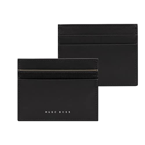 Hugo Boss Business Card Holder Gear Black Khaki