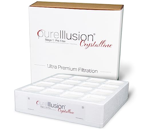 PureIllusion Scientifically Tested PreFilter for IQAir HealthPro Series Air Purifier - Ultra Premium Filter fits PreMax Module - Genuine Crystalline Pre Filter