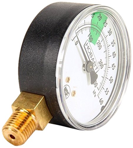 Vulcan-Hart 918460 Water Pressure Gauge for Compatible Hobart Dishwashers