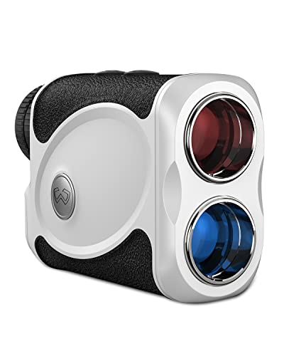 WOSPORTS Golf Rangefinder, 800 Yards Laser Rangefinder, High-Precision Flag Lock/Speed/Distance, Tournament Legal Rangefinder for Golfing,Target Shooting and Hunting,with Battery